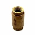 Thrifco Plumbing 1-1/2 Inch Threaded Brass Swing Check Valve 6415405